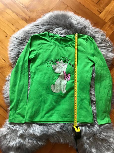 Dámske zelené tričko, m