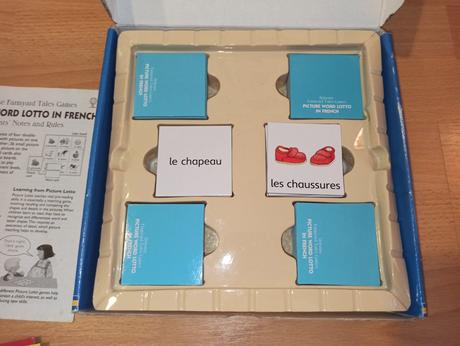 Usborne picture words lotto in french,