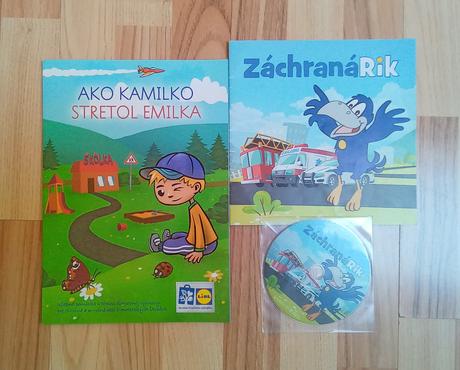 Ako kamilko stretol emilka+knižka a cd záchranárik,