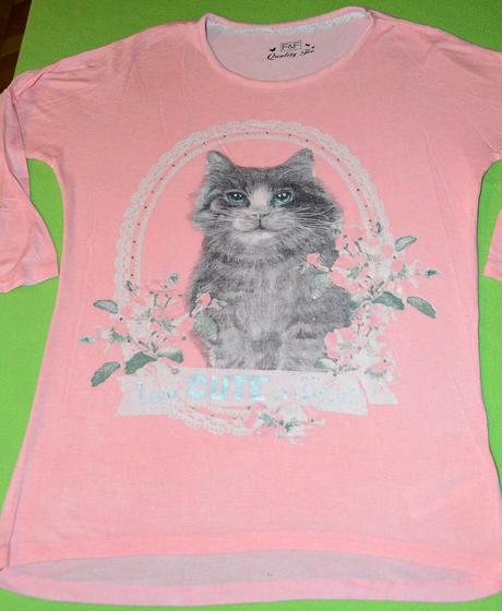 Mačičkové tričko, f&f,152