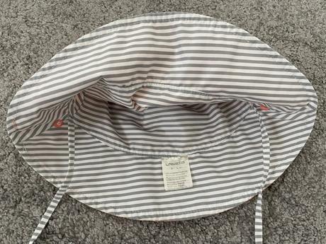 Lässig klobùk s uv na šnúrky upf80 19-36m 50/51, 50