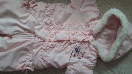 Dievčenský zimný overal značky bollaby, č. 68, 68