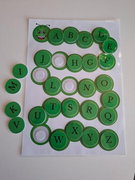 Pracovný zošit abeceda, 