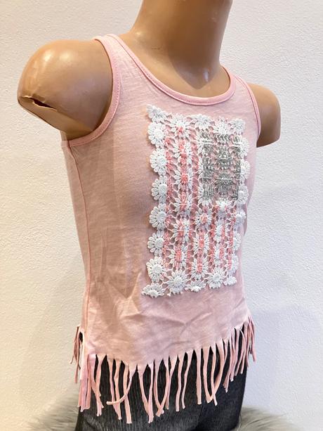 Dievčenské tielko so strapcami (92), original marines,92