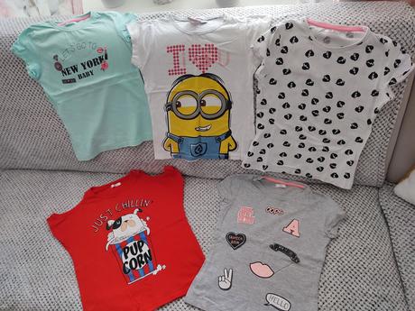 Tričká,super stav 134/140, pepco,134