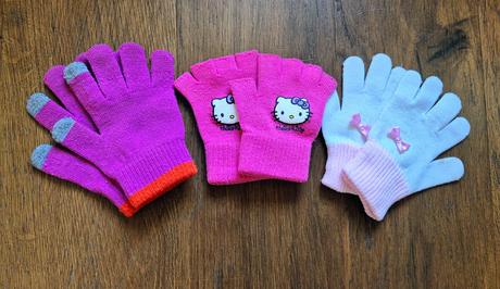 3x rukavice 4-7r, 116