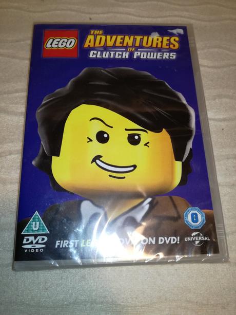Dvd lego adventures of clutch powers nsp21, 