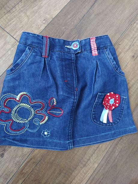 Riflová suknička, dudeskin,92