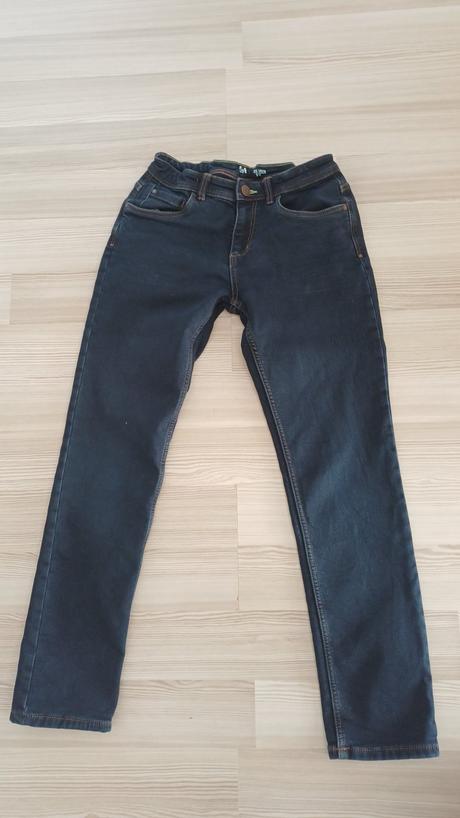 Zateplené slim rifle, c&a,164