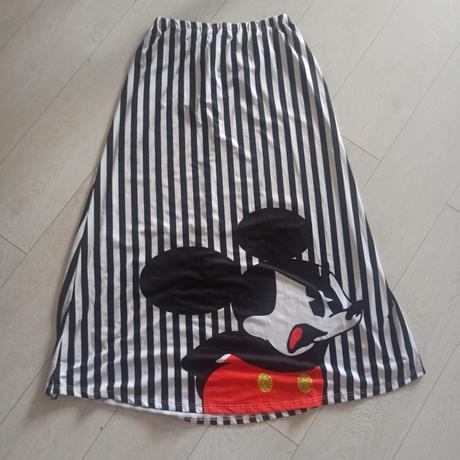 Mickey mouse dlhá sukna, l