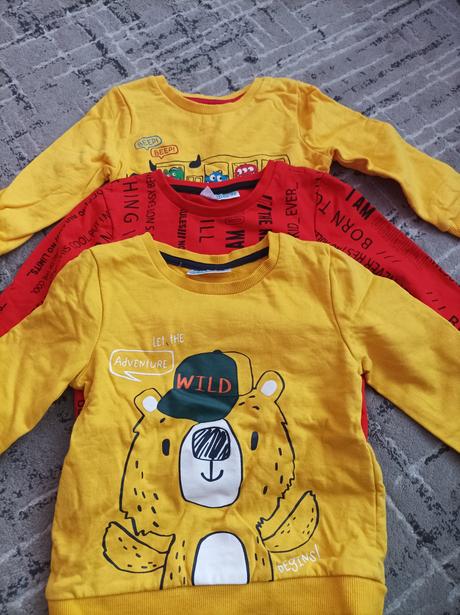 Mikina/tričko s dlhým rukávom, veľkosť 92, pepco,92