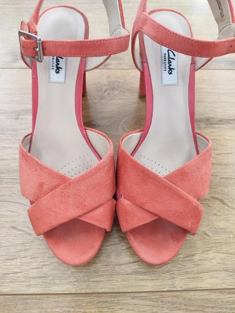 Sandále kožené clarks kendra petal, clarks,40