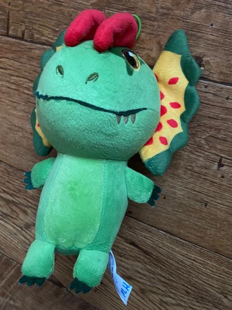 Jurský svet dilophosaurus krásna plyšová hračka, 