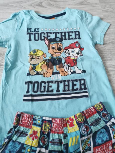 Pyžamo paw patrol 6-7rokov, nickelodeon,128