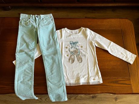 Tričko s balerínkami 122/128, mayoral,122