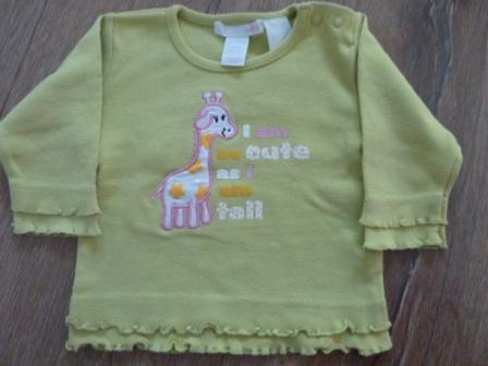Tričká dievčenské, h&m,74