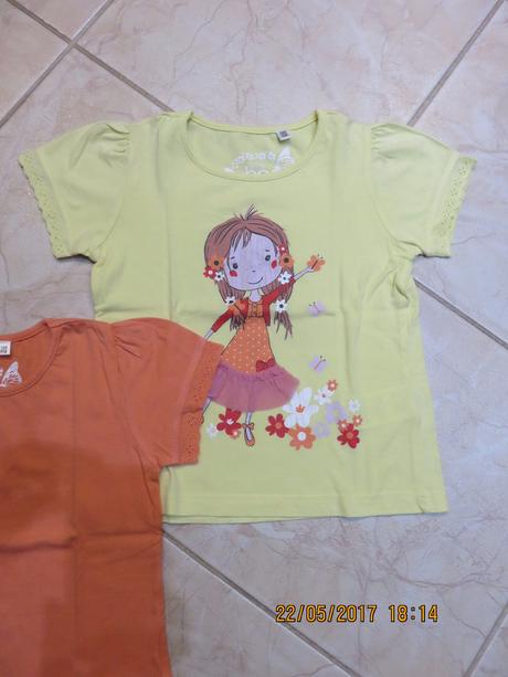 Tričká 2 ks, bonprix,104