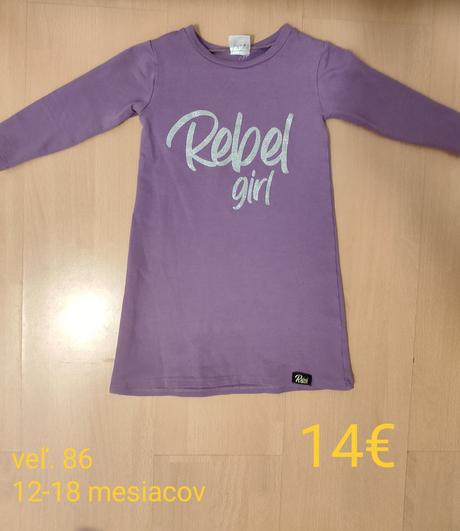 Rebel šaty, veľkosť 86, rebel kids,86