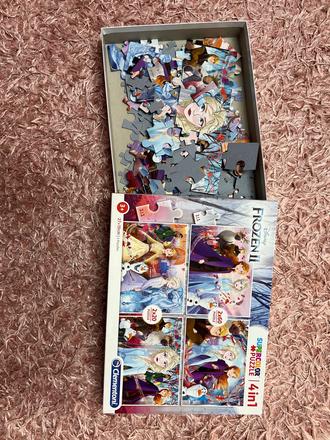 Puzzle frozen,