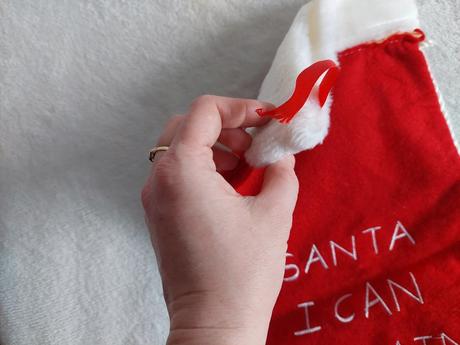 Veľká santa čižma na mikuláša,