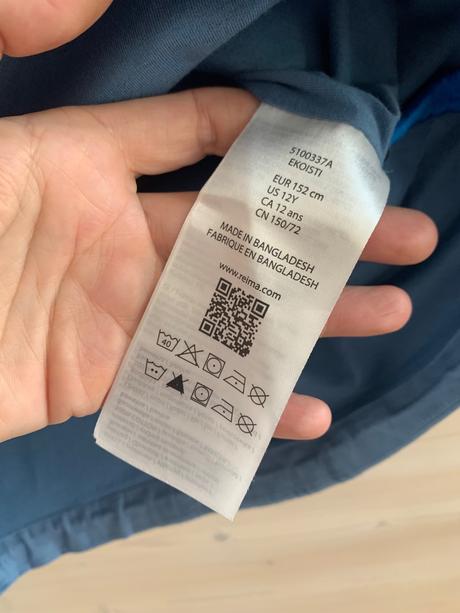 Reima ekoisti prechodná neprefúkavá a nepremokavá, reima,152