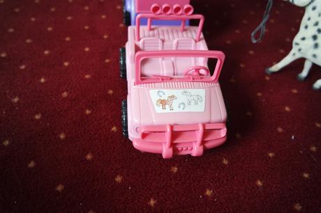 Autíčko s prívesným vozíkom na koníka, 