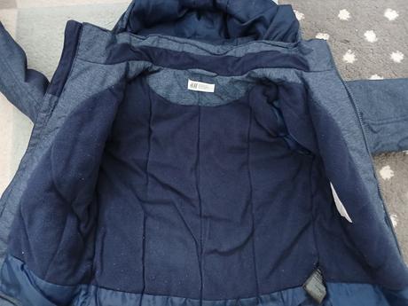 Zimna bunda 128, h&m,128