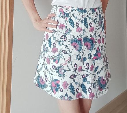 Sukňa na gombíky folk, l