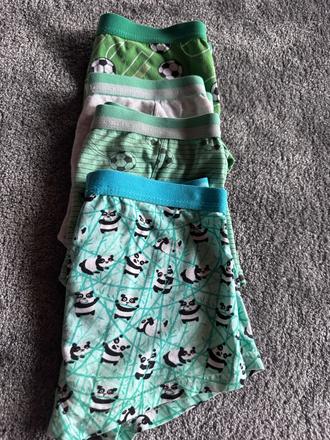 4ks boxerky 134, h&m,134