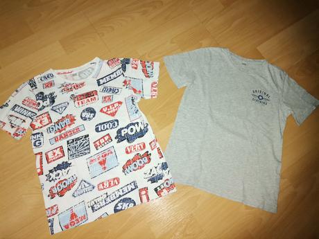 2ks chlapčenské tričká veľ. 128/134, bonprix,128