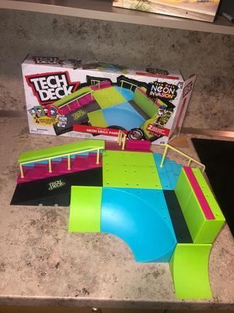 Tech deck rampa,bez krabice, 