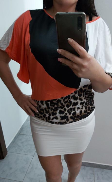 Damske saty-tunika amnesia, 