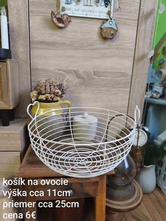 Košík na ovocie,