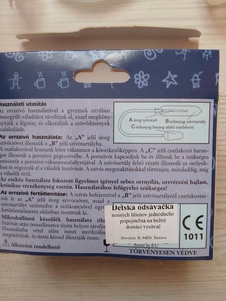 Odsávačka soplíkov, 