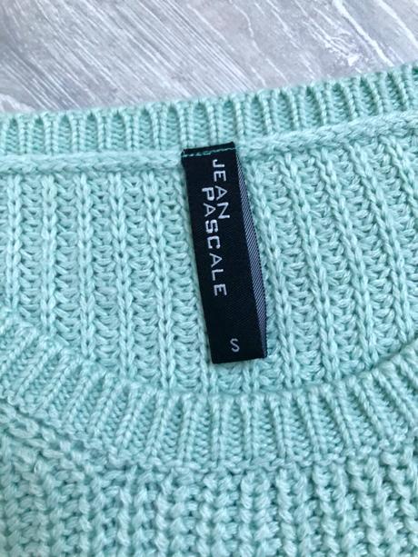 Mentolovy pulover, takko,s