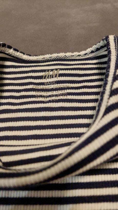 Pruhované h&m tričko, h&m,110