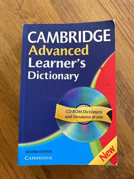 Cambridge advanced learner dictionary, 