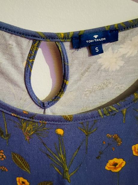 Kvietkované tričko tom tailor, tom tailor,s