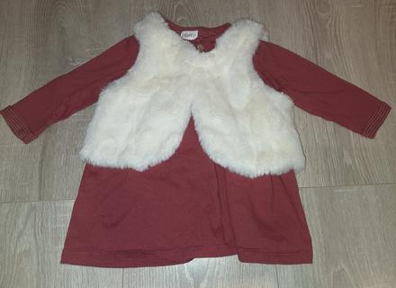 Šaty s vestičkou, f&f,68