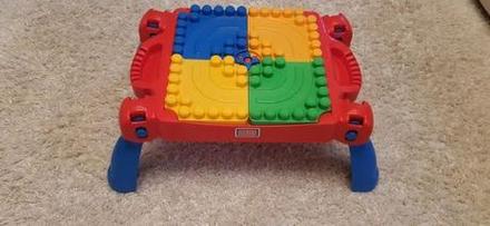Megablocks detska stavebnica mega blocks stol, 