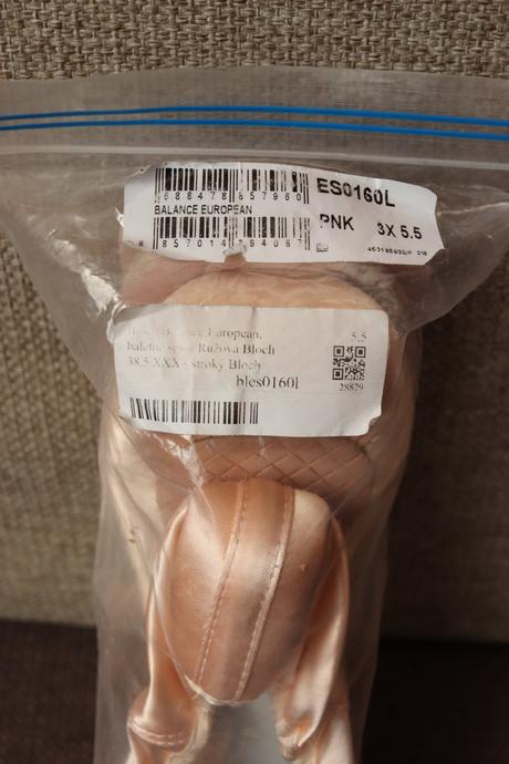 Nové baletné špičky (38,5) s príslušenstvom, bloch,38 / 39