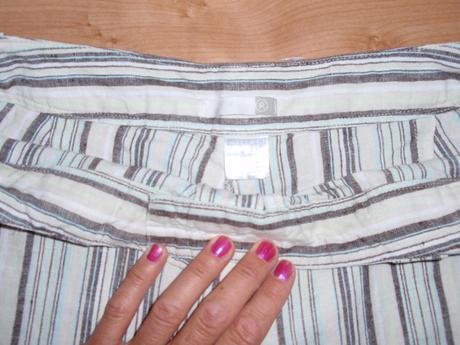 3/4 ľanové nohavice, reserved,xl