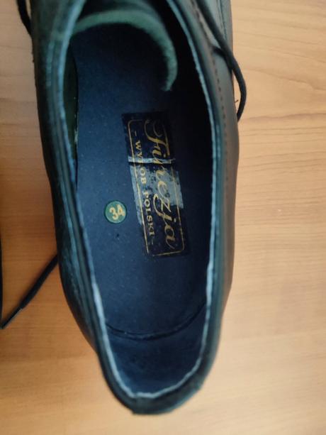 Kožené topánky 32, 32