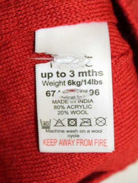 Vzorovaná zimná čiapka next veľ. 3 mes. a, next,62