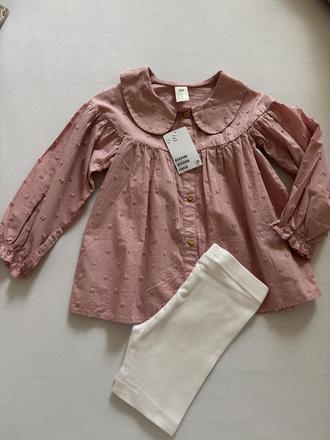 Blúzka h&m veľkosť 110 nová, h&m,104