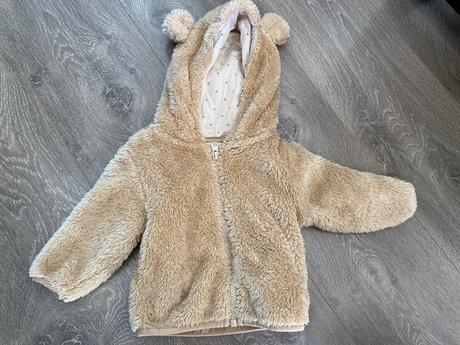 Flaušová bunda next 62-68, next,68
