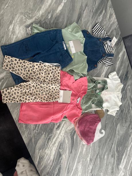 Oblečenie pre dievčatko mix, 68–80 / 86–98