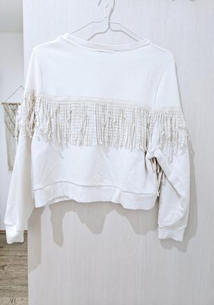 Mikina so strapcami, s