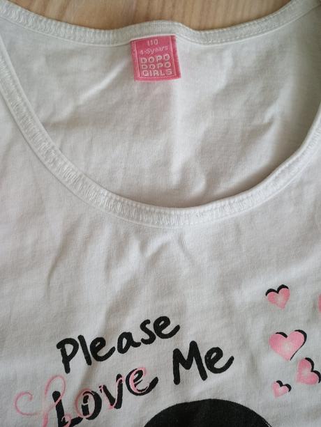 Tričko 110 top stav, dopodopo,116