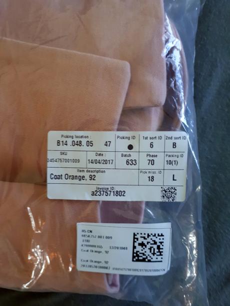 Hm kabát z vlnenej zmesi-veľ.92-úplne nový,nenosen, h&m,92